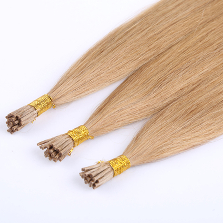 Factory Price Italy Glue I Tip Hair Extensions Made In China Prebonded Hair Extensions Supplier LM339